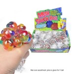 Waya 6cm Mesh Squish Ball With Lights