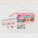 Waya Double Zipper Pencil Bag Stationery Set Forest Theme