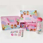 Waya Portable Gift Box Stationery Pencil Bag + Water Bottle Forest World Theme