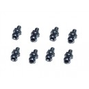 Yellow RC Ball Stud. 4.8mm (12Pcs)