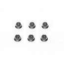 Yellow RC Flange Lock Nut M3  (6Pcs)