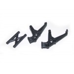 Yellow RC Wing Stay + Brace (Street Racer)