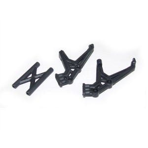 Yellow RC Wing Stay + Brace (Street Racer)