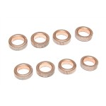 Yellow RC Oilled Brass Bearings (5X8X2,5Mm) (12Pcs)