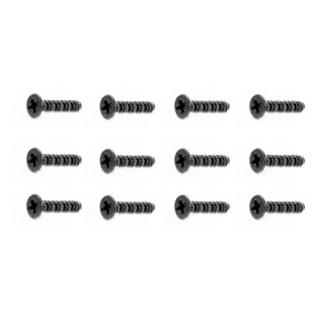 Yellow RC Countersunk Self Tapping Screw 2.6x18mm (12Pcs)